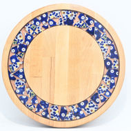 Picture of SMALL DECOR ROUND BOARD Flowers Mix