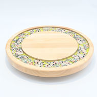 Picture of SMALL DECOR ROUND BOARD Flowers Mix