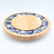 Picture of SMALL DECOR ROUND BOARD Flowers Mix