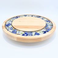 Picture of SMALL DECOR ROUND BOARD Flowers Mix