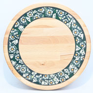 Picture of SMALL DECOR ROUND BOARD Flowers Mix