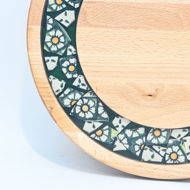 Picture of SMALL DECOR ROUND BOARD Flowers Mix