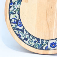 Picture of SMALL DECOR ROUND BOARD Flowers Mix