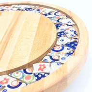 Picture of SMALL DECOR ROUND BOARD with Ceramic MIX