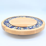 Picture of SMALL DECOR ROUND BOARD Flowers Mix