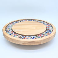 Picture of SMALL DECOR ROUND BOARD Flowers Mix