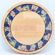 Picture of SMALL DECOR ROUND BOARD Flowers Mix