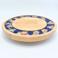 Picture of SMALL DECOR ROUND BOARD Flowers Mix