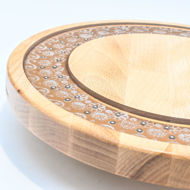 Obrazek Taca ozdobna mała obrotowa - FOLK