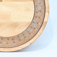 Obrazek Taca ozdobna mała obrotowa - FOLK