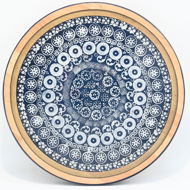 Obrazek Taca ozdobna mała obrotowa - FOLK