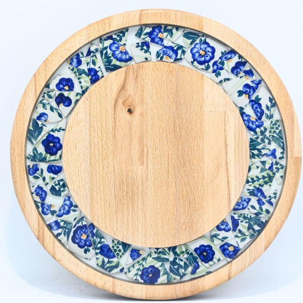 Picture of SMALL DECOR BOARD Ceramic Flowers Mix