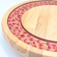 Picture of SMALL DECOR ROUND BOARD Flowers Mix