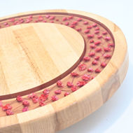 Picture of SMALL DECOR ROUND BOARD Flowers Mix
