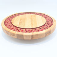 Picture of SMALL DECOR ROUND BOARD Flowers Mix