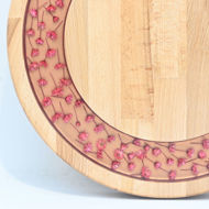 Picture of SMALL DECOR ROUND BOARD Flowers Mix