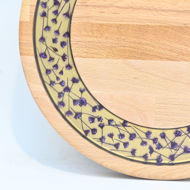 Picture of SMALL DECOR ROUND BOARD Flowers Mix
