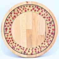 Picture of SMALL DECOR ROUND BOARD Flowers Mix