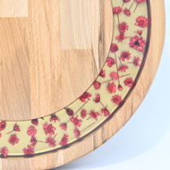 Picture of SMALL DECOR ROUND BOARD Flowers Mix