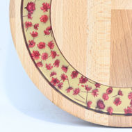 Picture of SMALL DECOR ROUND BOARD Flowers Mix