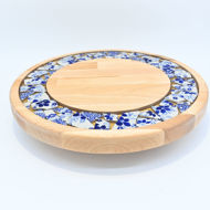 Picture of SMALL DECOR ROUND BOARD Flowers Mix