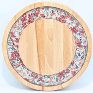 Picture of SMALL DECOR ROUND BOARD Flowers Mix