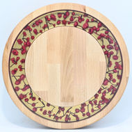 Picture of SMALL DECOR ROUND BOARD Flowers Mix