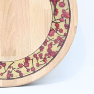 Picture of SMALL DECOR ROUND BOARD Flowers Mix