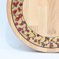 Picture of SMALL DECOR ROUND BOARD Flowers Mix