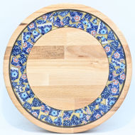 Picture of SMALL DECOR ROUND BOARD Flowers Mix