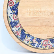 Picture of SMALL DECOR ROUND BOARD Flowers Mix