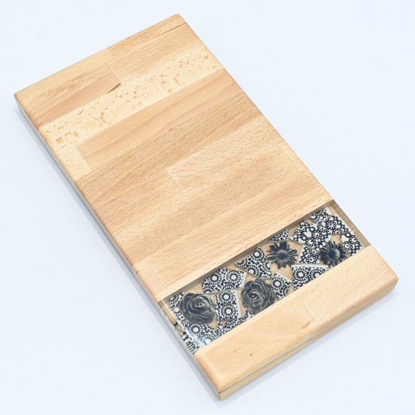 Picture of SMALL DECOR BOARD Ceramic Flowers Mix