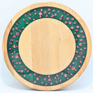 Picture of SMALL DECOR ROUND BOARD Flowers Mix