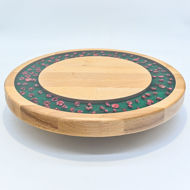 Picture of SMALL DECOR ROUND BOARD Flowers Mix