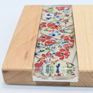 Picture of SMALL DECOR BOARD Ceramic Flowers Mix