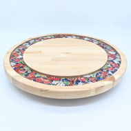 Picture of BIG DECOR ROUND BOARD with Ceramic Flowers MIX