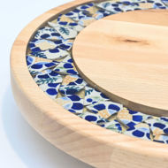 Obrazek Taca mała obrotowa - Ceramika Kwiaty MIX