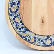 Obrazek Taca mała obrotowa - Ceramika Kwiaty MIX