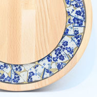 Obrazek Taca mała obrotowa - Ceramika Kwiaty MIX