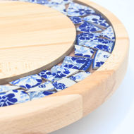 Obrazek Taca mała obrotowa - Ceramika Kwiaty MIX