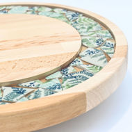 Obrazek Taca mała obrotowa - Ceramika Kwiaty MIX