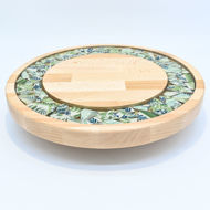 Picture of SMALL DECOR ROUND BOARD Flowers Mix