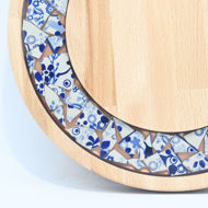 Obrazek Taca mała obrotowa - Ceramika Kwiaty MIX