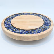 Picture of SMALL DECOR ROUND BOARD Flowers Mix