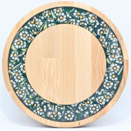 Obrazek Taca mała obrotowa - Ceramika Kwiaty MIX