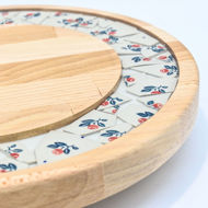 Picture of SMALL DECOR ROUND BOARD Flowers Mix