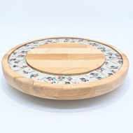 Picture of SMALL DECOR ROUND BOARD Flowers Mix