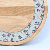 Picture of SMALL DECOR ROUND BOARD Flowers Mix