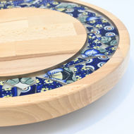 Obrazek Taca mała obrotowa - Ceramika Kwiaty MIX