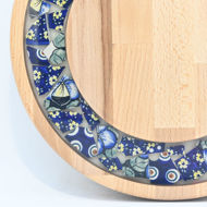 Obrazek Taca mała obrotowa - Ceramika Kwiaty MIX